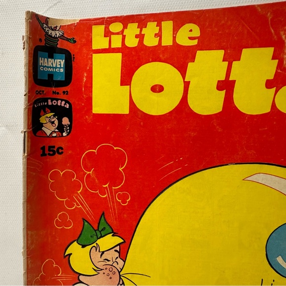 Little Lotta VTG Comic Book #92 Oct 1970 Harvey Comics - Picture 2 of 6